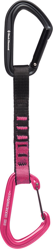 Black Diamond HotForge Hybrid Ekspres 16cm, ultra pink 2021 Ekspresy wspinaczkowe BD3811186015ALL1