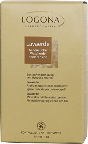 LOGONA Naturkosmetik logona: logona Lava ziemia proszek 1 kg (1000 G) 450