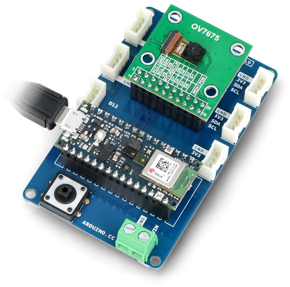 Arduino Tiny Machine Learning Kit - zestaw do uczenia maszynowego z Nano 33 BLE Sense Lite - AKX00028 ARD-19352