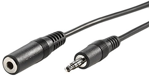 Value kabel przedłużający wtyczka na gniazdo czarny 11994355