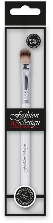 Top Choice Fashion Design Pędzel do nakładania cieni White Line (37221) 1szt SO_112870