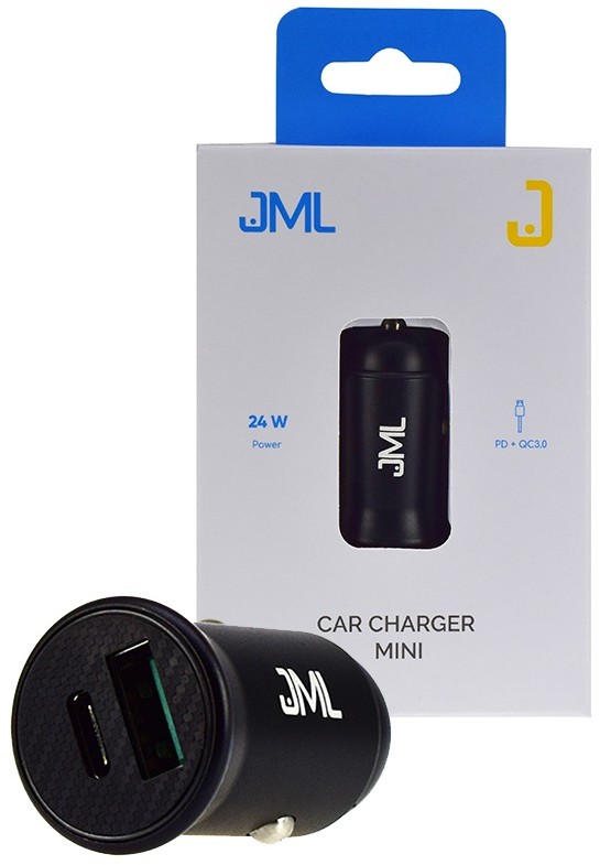 JML Ładowarka samochodowa JML CC-103 2 x USB 4,8A PD 133653