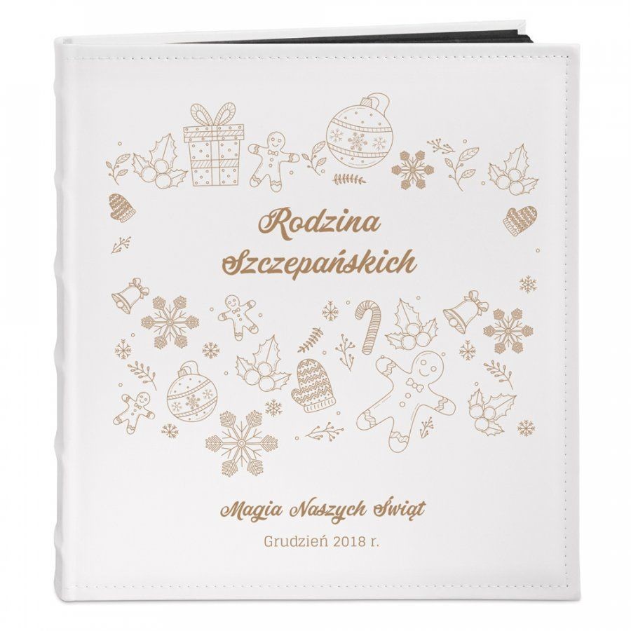 NA Murrano Album Rodzinny GRAWER Prezent Święta Magia Świąt ALB-BC-BK-CO2-031