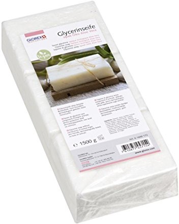 Glorex GmbH glorex 6 1600  gliceryna mydła ze standardem Öko przezroczysty z aloe vera 6 1600 172