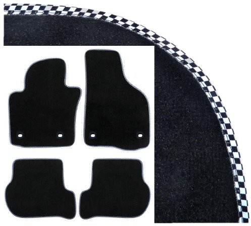 RAU amras0045 dopasowane dywaniki samochodowe Compass rok produkcji od cale możliwe ¤ PU 2007 ze stoperami (messing felg SE) na kierowcy i pasażera Matte AMRAS0045