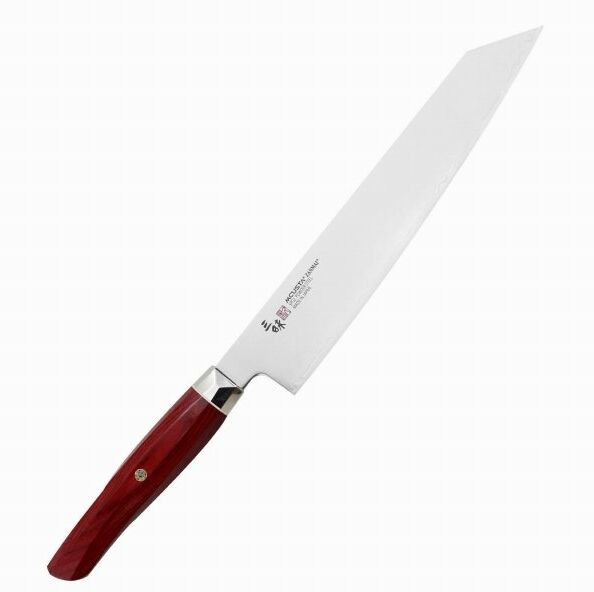 Mcusta Zanmai Mcusta Zanmai Red Revolution SPG2 Nóż Kiritsuke Gyuto 23cm ZRR-1206G