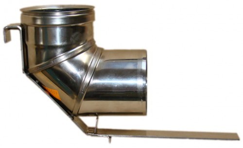 Spiroflex KOMIN - KOLANO RENOWACYJNE REDUKCYJNE 80/60 Z OBEJMĄ SX-TJN80/60KRO SX-TJN80/60KRO