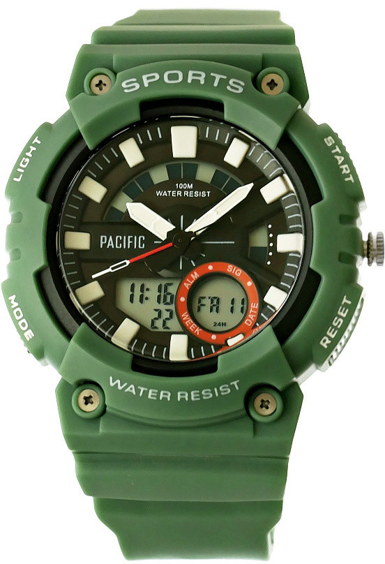 Pacific Zegarek Męski 349AD-4 10 BAR Unisex Do PŁYWANIA 349AD-4