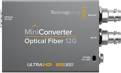 blackmagic Blackmagic Design Mini Converter Optical Fiber 12G-SDI