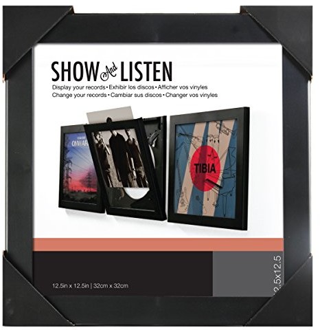 Easy Change Frame Rodzaj Vinyl Show listy i Flip Frame, 1 sztuka, czarna, 16459 16459