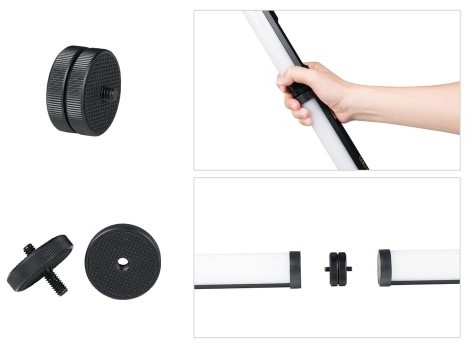 Nanlite Łącznik dwóch lamp Nanlite Pavotube 6C NNAS-CP-1/4