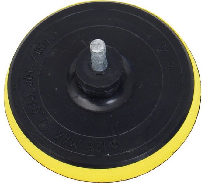 EXTOL CRAFT Dysk tarcza na rzep z warstwą pianki do wiertarki 125mm 108400