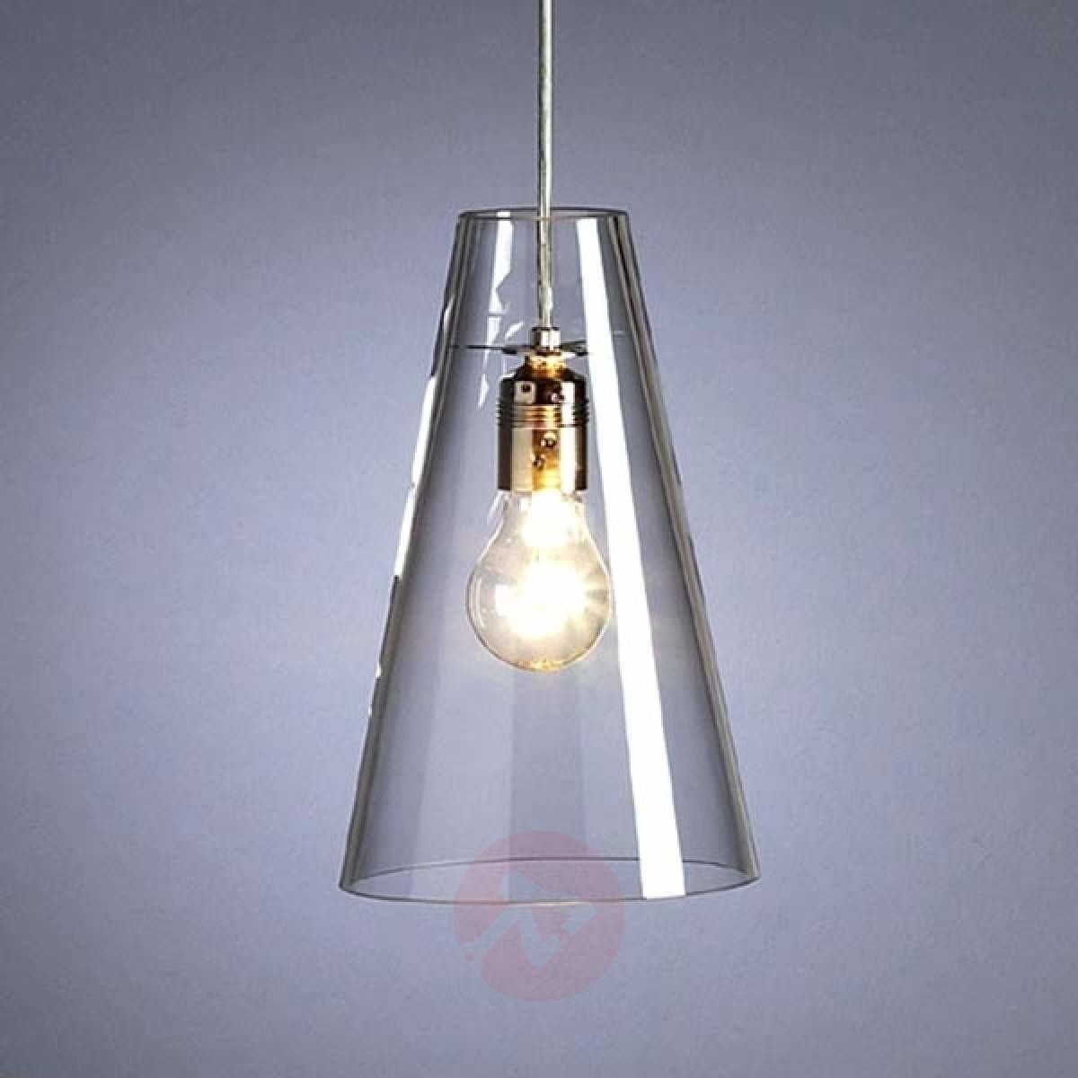Lampa wisząca Schnepla przejrzysta