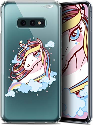 Samsung Caseink Etui ochronne do Galaxy S10, ultracienkie, motyw: Lalicorn CRYSPRNTS10UNICORN