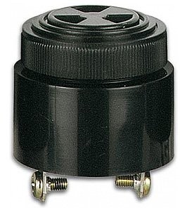 Velleman BRZĘCZYK Z KONTROLĄ GŁOŚNOŚCI BUZZER 3-24 VDC SCREW TYPE - PULSE TONE SV18