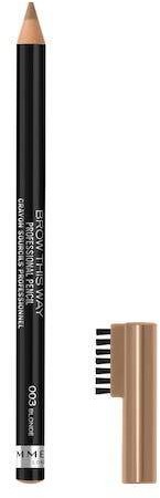 RIMMEL Brow This Way Professional kredka do brwi ze szczoteczką 003 Blonde 106502-uniw