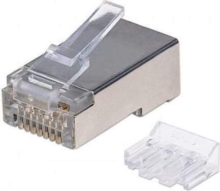 Intellinet Network Solutions Modularstecker RJ45,Cat6A STP 3-Punkt 90 Stk 790680