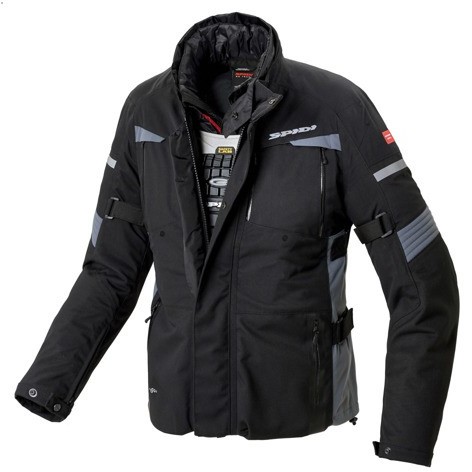 SPIDI D182 026 Tour Evo Męska turystyczna kurtka czarna : Rozmiar - 2XL SD-D182-026-XXL