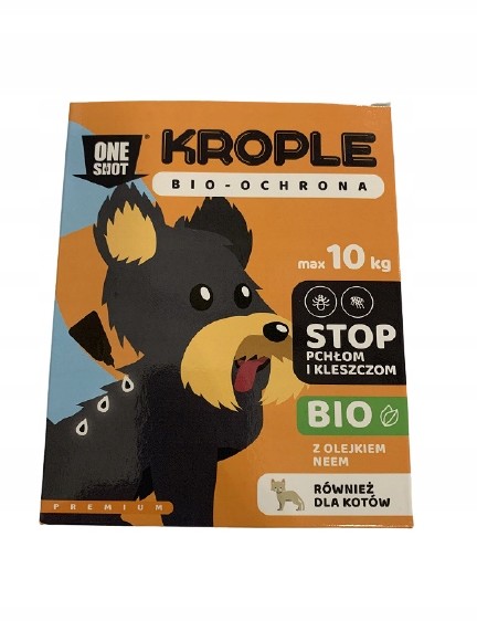 Krople Na Kleszcze Bio-spot Dla Kotów I Psów