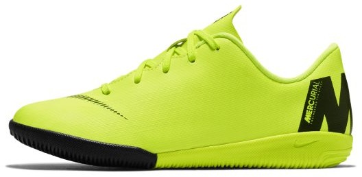 Nike Halowe buty piłkarskie dla maluchów / małych dzieci Jr. MercurialX Vapor XII Academy - Żółć AH7352-701