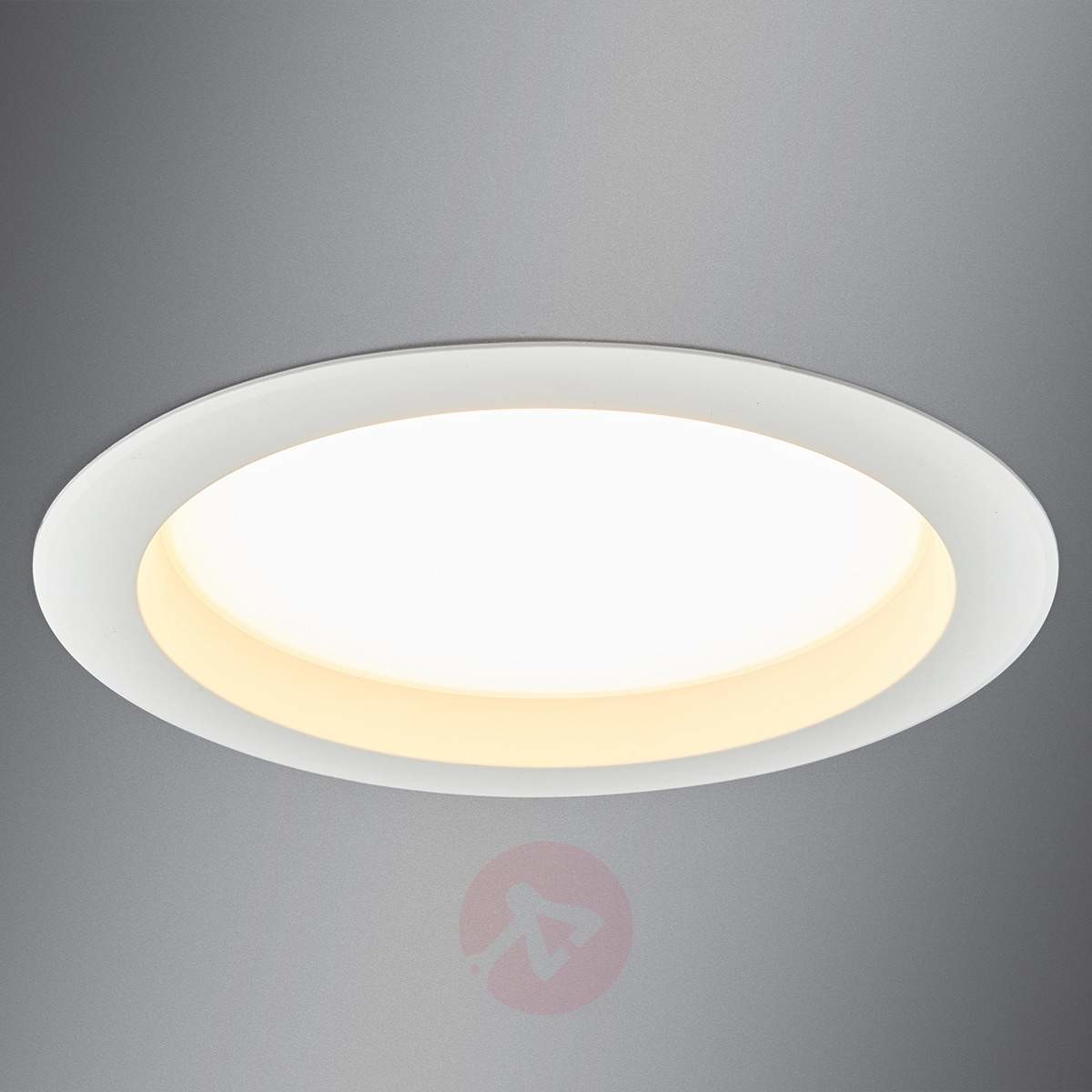 Lampenwelt Duży Downlight LED ARIAN, 24,4 cm