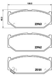 BREMBO P 79 023 P 79 023