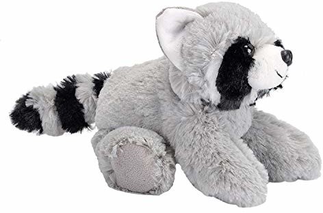 Wild Republic 16266, szop Hug'ems miękki, prezenty dla dzieci, przytulanka 18 cm 16266