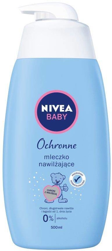 Nivea Baby ochronne mleczko nawilżające dla dzieci 500ml 92454-uniw