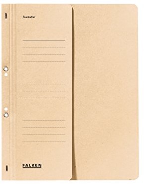 Falken oesenhefter z kartonu z recyklingu, Chamois 80000540