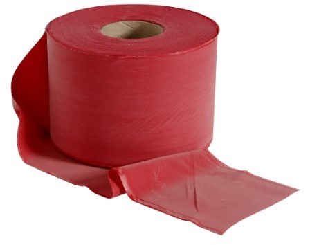 Patterson Medical rolyan taśma gimnastyczne, zawierają lateksu, czerwony, 50 m 091338953