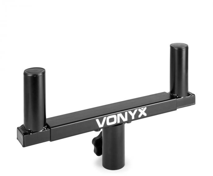 Vonyx Vonyx WMS-03 podwójny statyw kolumnowy otwór 2x35mm 40kg czarny 180.195