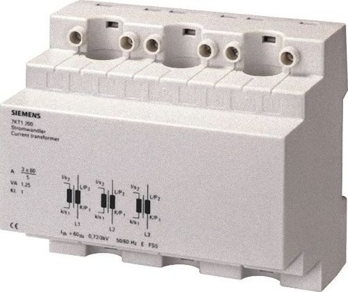 Siemens transformator środek 3 °F.m.6 3 X 100 A 7KT1201