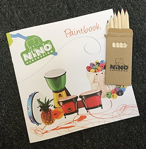 Meinl NINO Paintbook paleta kolorów + ołówki) NI-PAINTBOOK_SML
