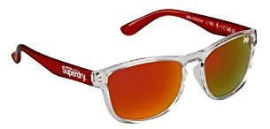 Superdry SUPERDRY Rockstar 186 Clear Red przezroczysty Red Mirror 104105110