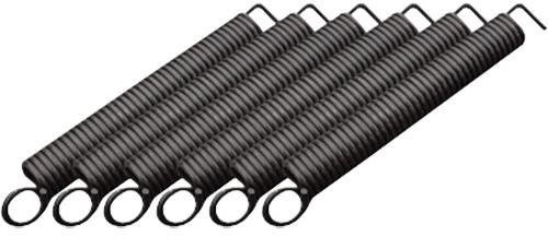 Fender 001  8671  049 Tremolo Tension Springs (Black) (6) 0018671049