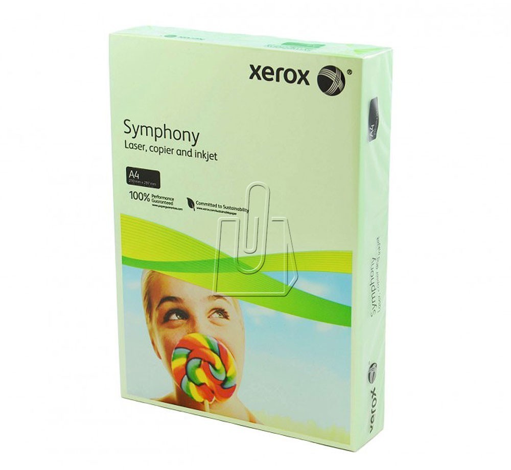 Xerox Papier kolorowy A4/80g średniozielony