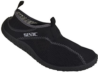 AQUA Seac Rainbow do sportów wodnych buty Surf buty buty plażowe buty z neoprenu dla kobiet i mężczyzn, czarny 1500010520450A_Noir_Taille 36