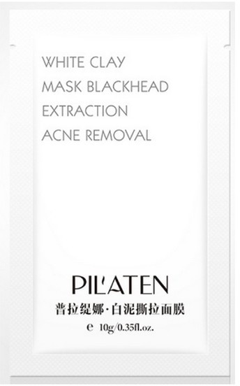 Фото - Маска для обличчя Pilaten White Clay maseczka do twarzy 10 g dla kobiet