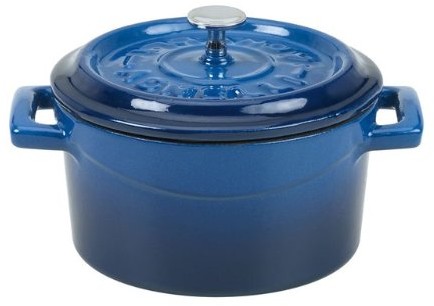 Pentole Agnelli pentole agnelli coghsrp10410b Slow Cook Mini rondel, 10 cm, 0.35 litrów, niebieska COGHSRP10410B