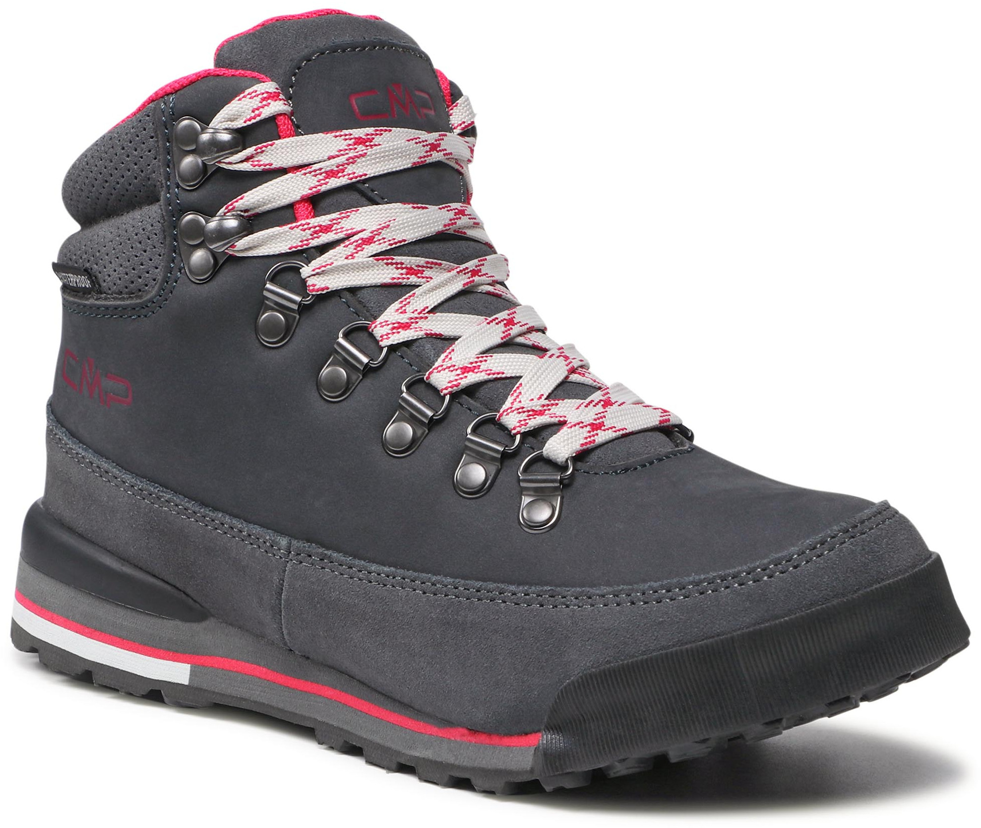 CMP Trekkingi Heka Wmn Hiking Shoes Wp 3Q49556 Titanio/Begonia