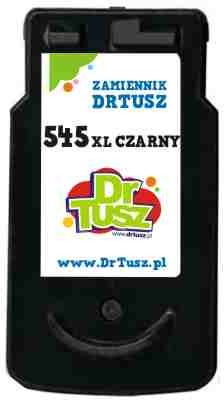 DrTusz Tusz Zamiennik PG-545 XL do Canon 8286B001) Czarny)