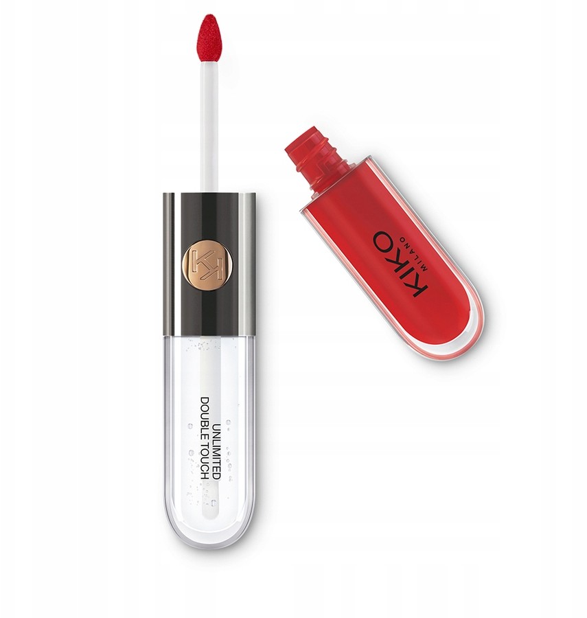 Kiko Unlimited Double Touch pomadka 107 Cherry Red