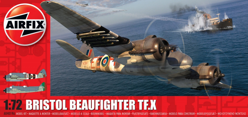 AirFix Model do sklejania Bristol Beaufighter TF.X 5055286671555