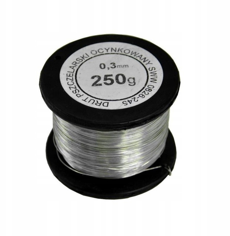 Drut do ramek (0,3 mm), 250g - wzór 4018