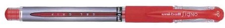 uni-ball Uni-Ball Gel Ink Roller Signo Gel Grip (UM-151S), czerwony VE = 1 UM151SR