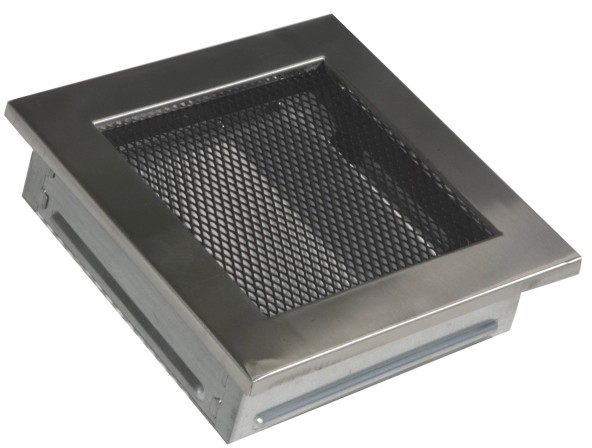 Parkanex Hearth kominkowa Hearth 17 x 17 cm stal szczotkowana