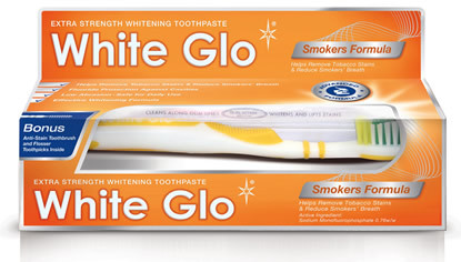 Atos Pasta wybielająca dla palaczy White Glo Smokers
