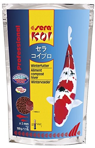 Sera 07017 KOI profesjonalna karma zimowa 500 g - specjalna karma dla koi i innych cennych ryb stawowych w temperaturze poniżej 12 °C 7017