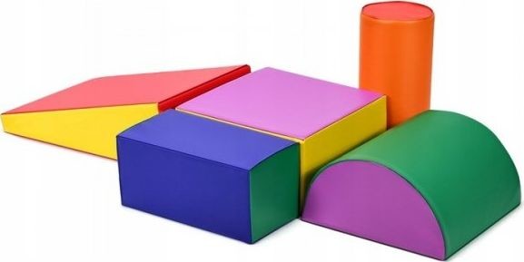 Costway Costway Duże klocki piankowe dla dzieci zestaw 5 szt  SP36809