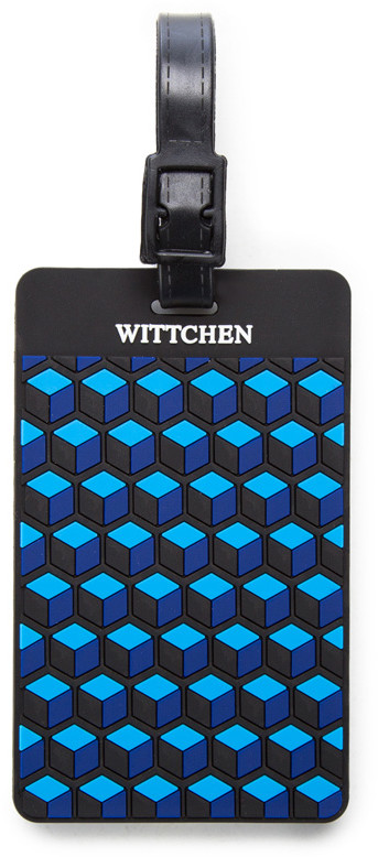 Wittchen 56-30-008-90 Identyfikator do bagażu czarno - niebieski